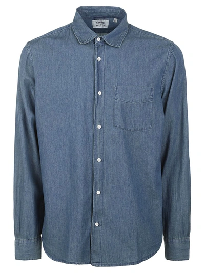 Aspesi Denim Shirts In Blue