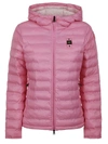 Blauer Quilted Padded Jacket In Pink