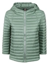 Colmar Padded Zip-up Jacket In Green