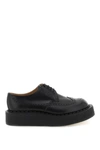 Comme Des Garçons Homme Deux Comme Des Garcons Homme Plus Oxford Lace-ups With Platform In Black