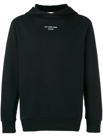 Drôle De Monsieur Sweatshirt With Print In Black