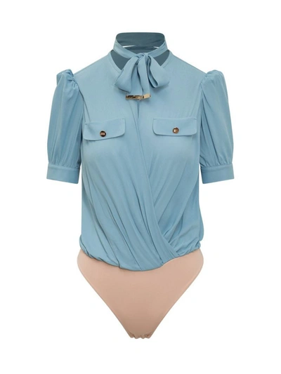 Elisabetta Franchi Tops In Blue