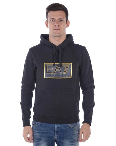 Ea7 Emporio Armani  Sweatshirt Hoodie In Black