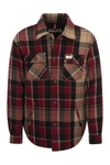 FAY FAY SHIRT-CUT CHECK JACKET