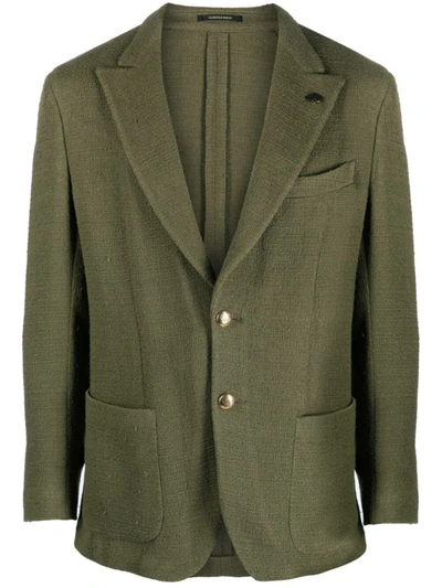 Gabriele Pasini Single-breasted Blazer In Green