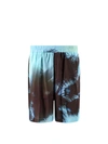 Laneus Shorts In Blue