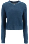 MAISON MARGIELA MAISON MARGIELA BOUCLE SWEATER TRUE HEMP