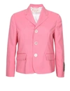 Marni Tailored Virgin Wool Jacket In Pink