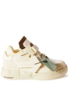 OFF-WHITE OFF-WHITE PUZZLE LEATHER SNEAKERS