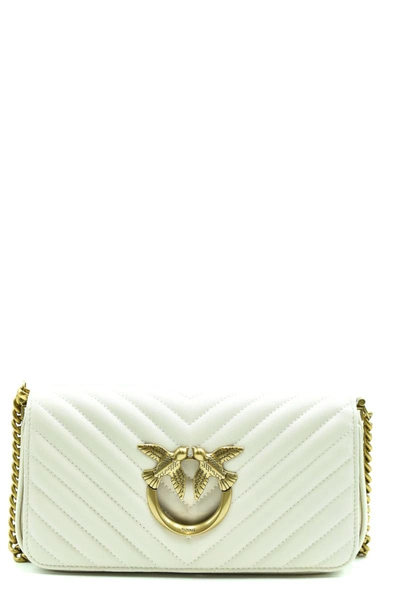 Pinko Clutch Bags In White