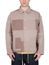 Ymc You Must Create Ymc Pj Checked Buttoned Straight Hem Shirt In Brown