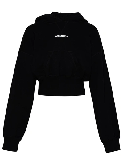 Dsquared2 Baseball Sweatshirt In Black