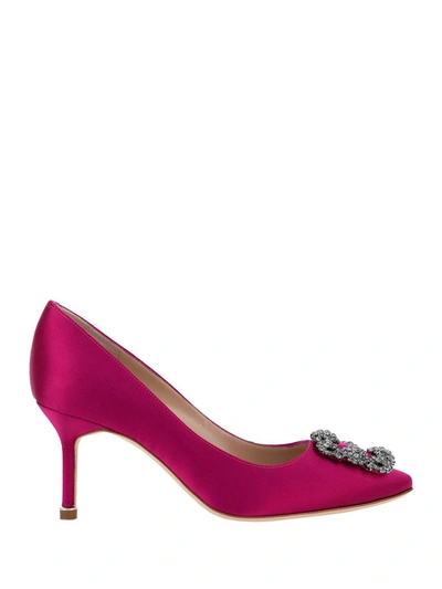 Manolo Blahnik Hangisi Pumps In Pink