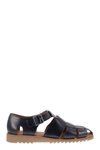 Paraboot Pacific - Sandal With Honey Bottom In Navy
