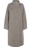 TOPSHOP UNIQUE Brushed-wool coat