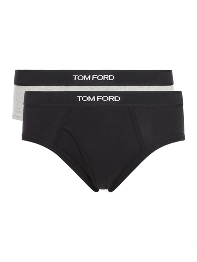 Tom Ford Bi-pack Brief In Black