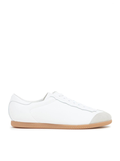 Maison Margiela Feather Light Sneakers In White