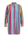 Etro Cotton Stripe-pattern Shirt In Multicolour