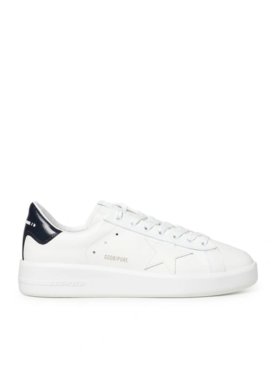 GOLDEN GOOSE PURESTAR SNEAKER IN WHITE LEATHER