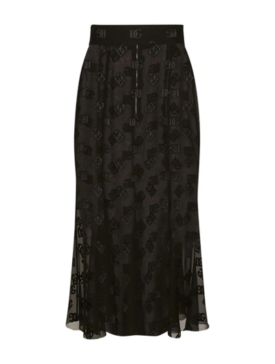 Dolce & Gabbana Skirt In Negro
