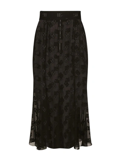 Dolce & Gabbana Skirt In Black