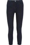 L Agence The Margot Cropped High-rise Skinny Jeans