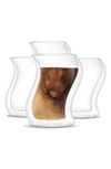 Joyjolt Pivot Mugs In Clear