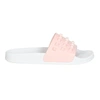 Carmen Sol Franco White Slides In Baby Pink