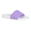 Carmen Sol Franco White Slides In Violet