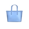 Carmen Sol Miriam Micro Mini Tote In Baby Blue