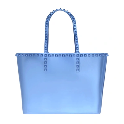 Carmen Sol Seba Mid Tote In Baby Blue