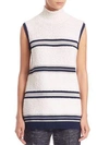 DEREK LAM Striped Sleeveless Bouclé Top,0400094136443