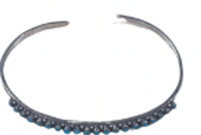 Marketplace 1940s Sterling Silver And Turquoise Zuni Snake Eyes Bracelet In Siilver