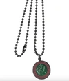 MARKETPLACE 90S STEEL SURFER ST CHRISTOPHER ON BALL CHAIN