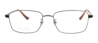 Gucci Gg0576ok 003 Rectangle Eyeglasses Mx In Clear