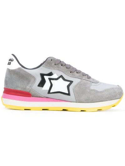 Atlantic Stars Star Patch Trainers In Grey