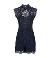SANDRO Janel Backless Lace Playsuit