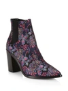 SCHUTZ Printed Block Heel Booties