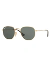 Ray Ban Ray-ban Unisex Icons Hexagonal Sunglasses, 54mm