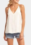 TART COLLECTIONS AVERY TANK TOP IN GARDENIA