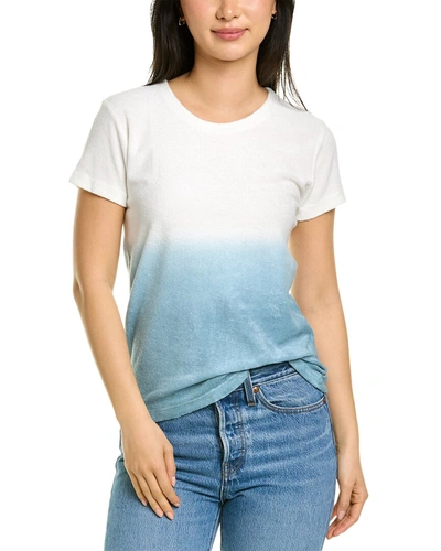 Majestic Terry Ombre Top In Blue