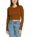 DONNI RIBBED CROP TOP