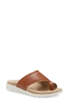 Eastland Dallas Slide Sandal In Tan
