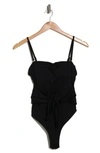 WEWOREWHAT CAPRI ONE-PIECE SWIMSUIT