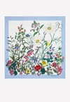 Ferragamo Corisia Print Silk Scarf In Multicolor