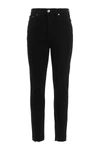Re/done 90s High-rise Ankle Crop Distressed Skinny Jeans