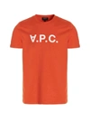 Apc Red Vpc T-shirt In Arancione