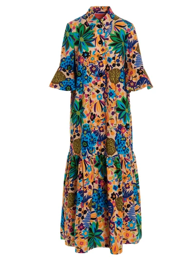 La Doublej Artemis Dress In Neutrals