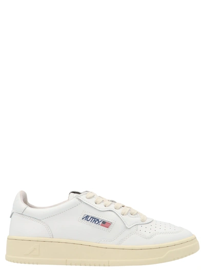Autry Crac Leather Crac White Pow Sneaker