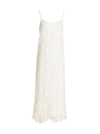 Ungaro 'avery' Long Dress In White